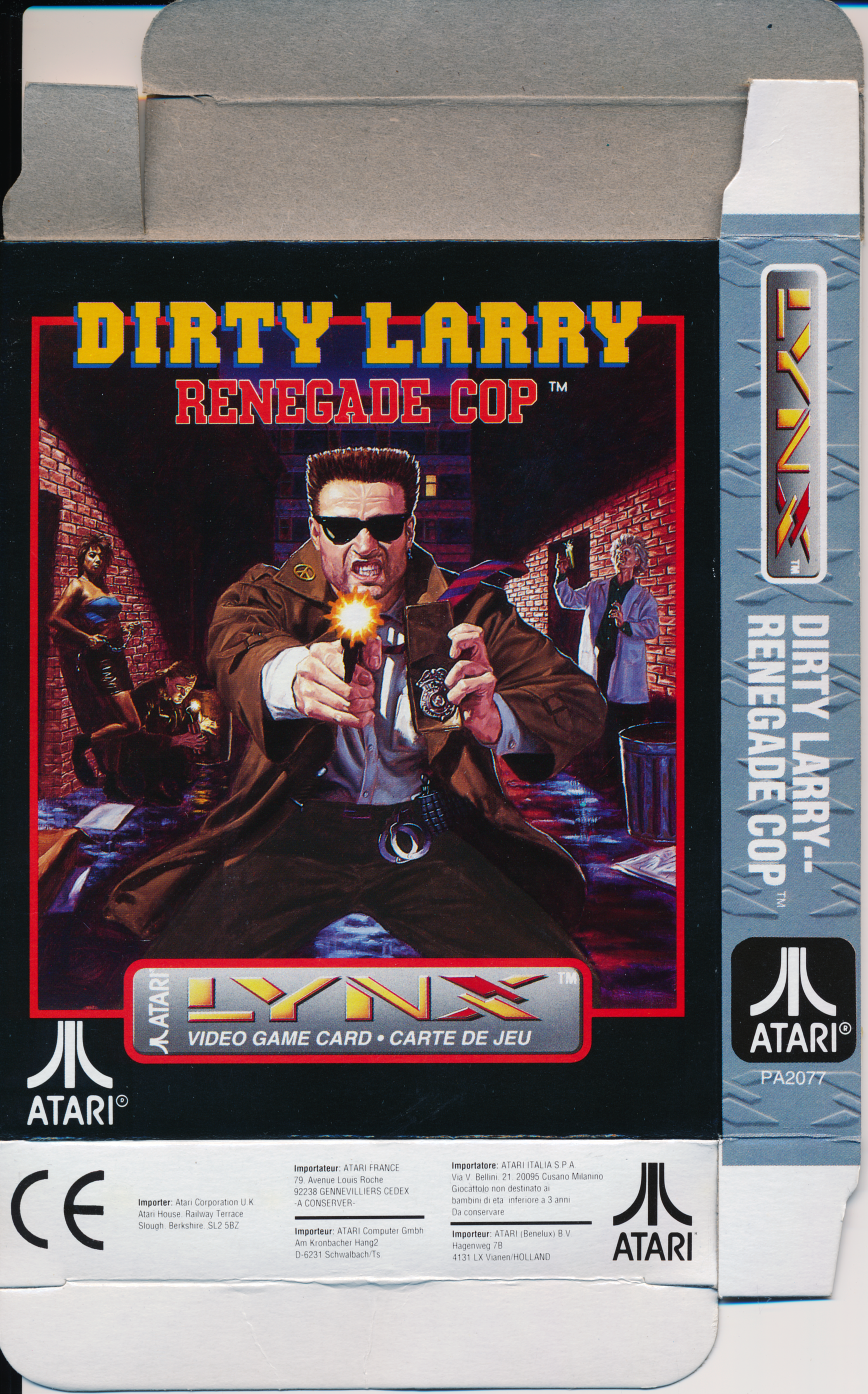アタリ リンクス DIRTY LARRY - LARRY DIRTY Videogame Wikipedia growing
